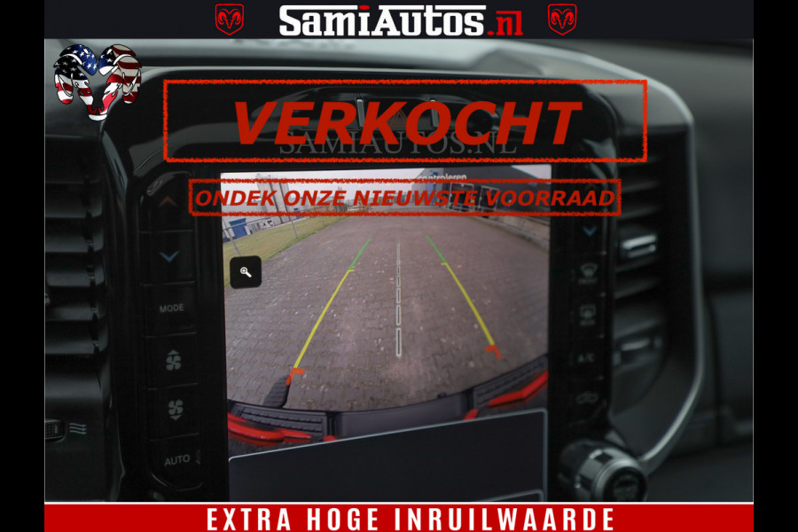 Dodge Ram SPORT | 5.7 V8 4x4 HEMI | PANORAMA DAK | GROOTSCHEM 12 INCH | LPG | Patriot Blue CREW CAB | DUBBELE CABINE | 5 PERSOONS | DC | VOORRAAD NR 2560 - 3327