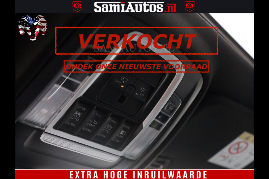 Dodge Ram SPORT | 5.7 V8 4x4 HEMI | PANORAMA DAK | GROOTSCHEM 12 INCH | LPG | Patriot Blue CREW CAB | DUBBELE CABINE | 5 PERSOONS | DC | VOORRAAD NR 2560 - 3327