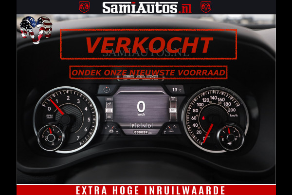 Dodge Ram SPORT | 5.7 V8 4x4 HEMI | PANORAMA DAK | GROOTSCHEM 12 INCH | LPG | Patriot Blue CREW CAB | DUBBELE CABINE | 5 PERSOONS | DC | VOORRAAD NR 2560 - 3327