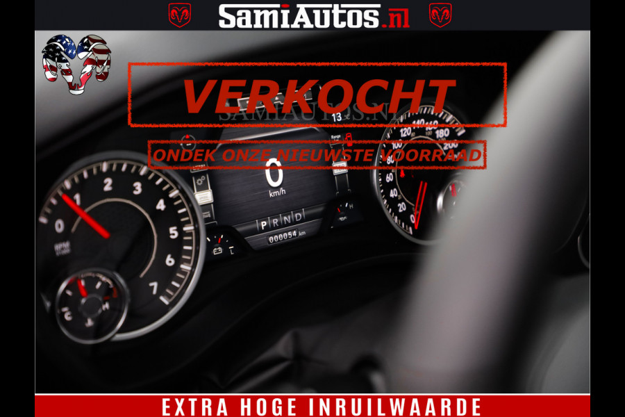 Dodge Ram SPORT | 5.7 V8 4x4 HEMI | PANORAMA DAK | GROOTSCHEM 12 INCH | LPG | Patriot Blue CREW CAB | DUBBELE CABINE | 5 PERSOONS | DC | VOORRAAD NR 2560 - 3327