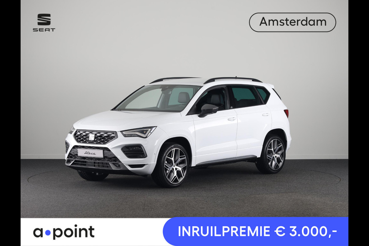 Seat Ateca 1.5 TSI FR Business Intense | Glacial White Metallic | Velgen: 'Exclusive Cosmo Grey', 19 inch | Draadloze Carplay |