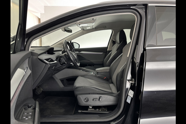 Škoda ENYAQ iV 60 [ 3-Fase ] {SOH-87%} (INCL-BTW) *LEATHER-FABRIC | FULL-LED | ADAPTIVE-CRUISE | BLINDSPOT | DIGI-COCKPIT | CAMERA | KEYLESS | NAVI-FULLMAP | AMBIENT-LIGHT | ECC | HEATED-COMFORTSEATS | DAB+ | PDC | 20''ALU*