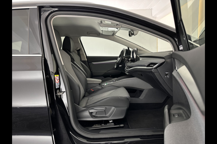 Škoda ENYAQ iV 60 [ 3-Fase ] {SOH-87%} (INCL-BTW) *LEATHER-FABRIC | FULL-LED | ADAPTIVE-CRUISE | BLINDSPOT | DIGI-COCKPIT | CAMERA | KEYLESS | NAVI-FULLMAP | AMBIENT-LIGHT | ECC | HEATED-COMFORTSEATS | DAB+ | PDC | 20''ALU*