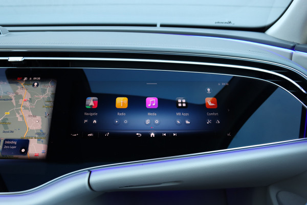 Mercedes-Benz E-Klasse 400 e 4MATIC Exclusive Line | Hypercreen | Luchtvering | Achterasbesturing | Distronic+ | Massage | Stoelventilatie | 3D-Display | HUD | Vlakkenverwarming | Digital Light |
