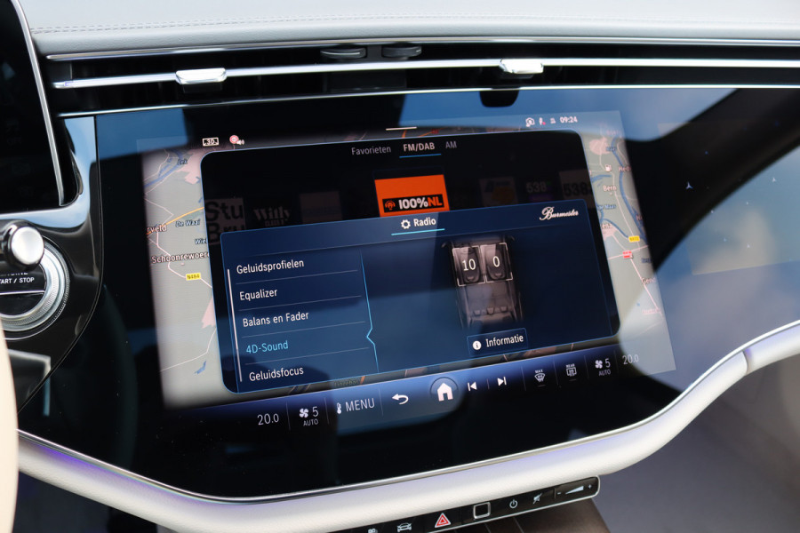 Mercedes-Benz E-Klasse 400 e 4MATIC Exclusive Line | Hypercreen | Luchtvering | Achterasbesturing | Distronic+ | Massage | Stoelventilatie | 3D-Display | HUD | Vlakkenverwarming | Digital Light |