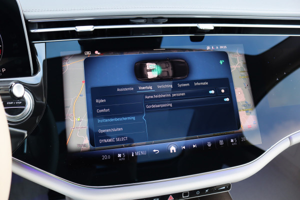 Mercedes-Benz E-Klasse 400 e 4MATIC Exclusive Line | Hypercreen | Luchtvering | Achterasbesturing | Distronic+ | Massage | Stoelventilatie | 3D-Display | HUD | Vlakkenverwarming | Digital Light |