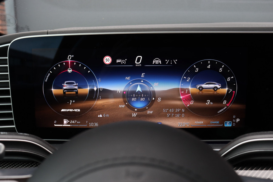Mercedes-Benz GLE Coupé AMG 63 S 4MATIC+ | Facelift | Airmatic | Distronic+ | AMG Drivers Package | Softclose | Burmester | Massage | Stoelventilatie | HUD | Trekhaak | Verwarmd Stuurwiel |