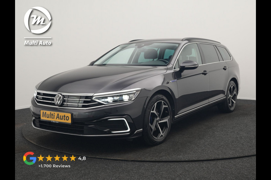 Volkswagen Passat Variant 1.4 TSI GTE Business PHEV 218pk Dealer O.H. | Trekhaak Af Fabriek | Adaptive Cruise | Camera | Sportstoelen Massage & Memory | Keyless | Apple Carplay | Blis | Stoelverwarming | Navigatie | DAB | Plug In Hybrid |