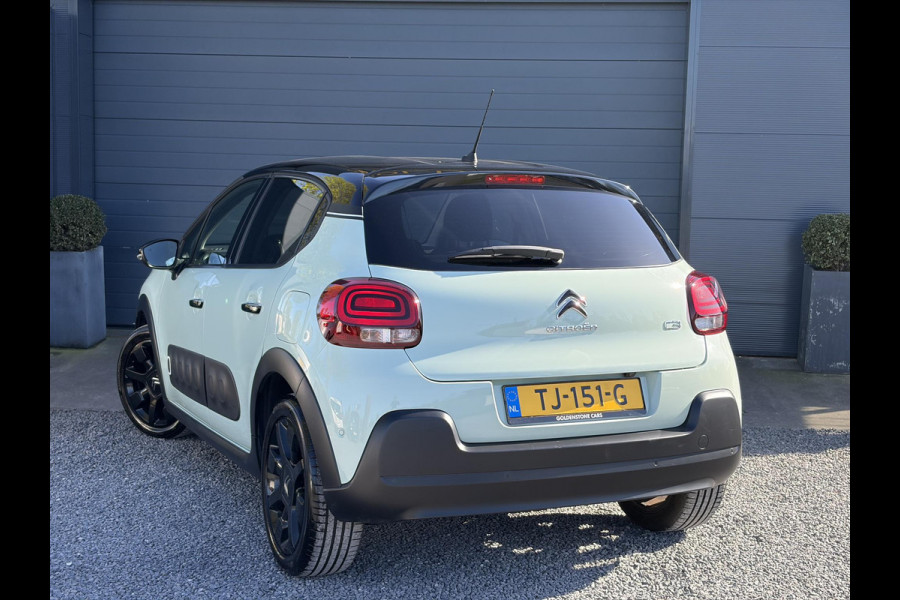 Citroën C3 1.2 PureTech S&S Shine Camera,Navi,D-riem vervangen in 2024,Keyless,PDc V+A,Clima,Cruise,Rijstrooksensor,Dodehoek,N.A.P,110pk,Lm velgen,N.A.P,Apk tot 03-2027