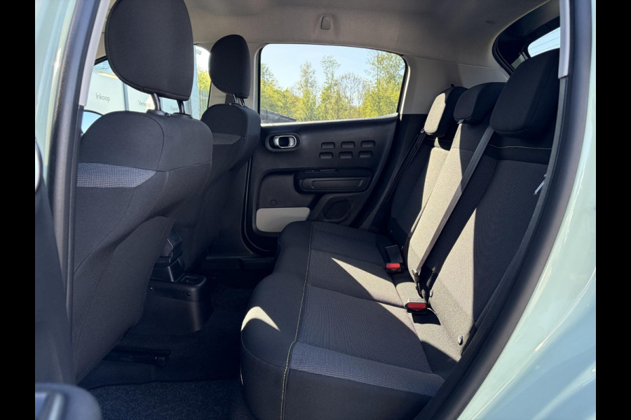 Citroën C3 1.2 PureTech S&S Shine Camera,Navi,D-riem vervangen in 2024,Keyless,PDc V+A,Clima,Cruise,Rijstrooksensor,Dodehoek,N.A.P,110pk,Lm velgen,N.A.P,Apk tot 03-2027