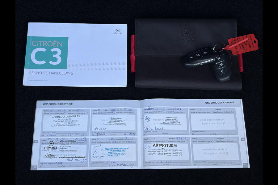 Citroën C3 1.2 PureTech S&S Shine Camera,Navi,D-riem vervangen in 2024,Keyless,PDc V+A,Clima,Cruise,Rijstrooksensor,Dodehoek,N.A.P,110pk,Lm velgen,N.A.P,Apk tot 03-2027