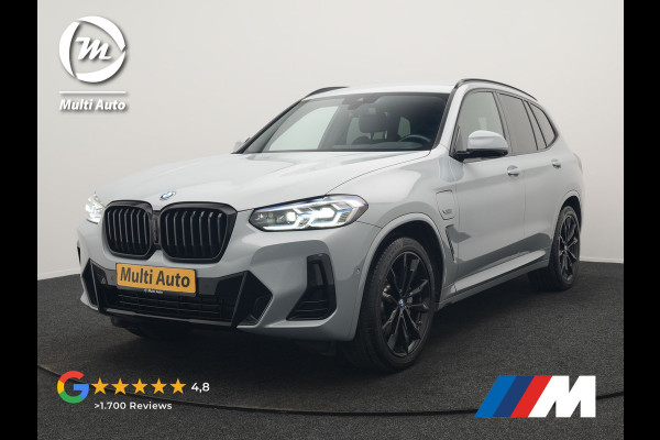 BMW X3 xDrive30e M Sport PHEV 293pk Dealer O.H. | Head Up | Laser LED | 360 Camera | Lederen Sportstoelen Verwarmd | Keyless | Blis | Apple Carplay | Hifi Audio | Sfeerverlichting | Navigatie | DAB | Cruise Control | 20"L.M | Plug In Hybrid |