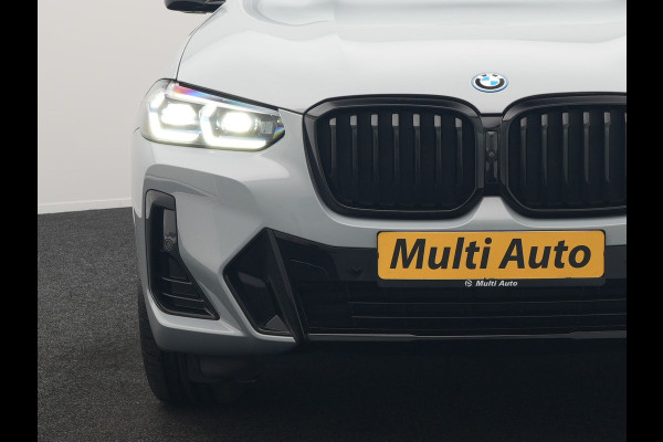 BMW X3 xDrive30e M Sport PHEV 293pk Dealer O.H. | Head Up | Laser LED | 360 Camera | Lederen Sportstoelen Verwarmd | Keyless | Blis | Apple Carplay | Hifi Audio | Sfeerverlichting | Navigatie | DAB | Cruise Control | 20"L.M | Plug In Hybrid |