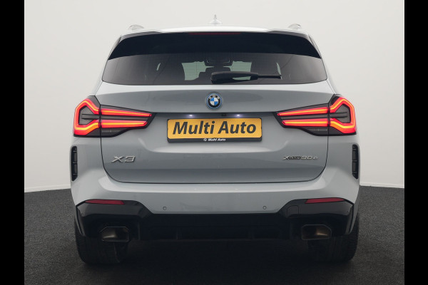 BMW X3 xDrive30e M Sport PHEV 293pk Dealer O.H. | Head Up | Laser LED | 360 Camera | Lederen Sportstoelen Verwarmd | Keyless | Blis | Apple Carplay | Hifi Audio | Sfeerverlichting | Navigatie | DAB | Cruise Control | 20"L.M | Plug In Hybrid |