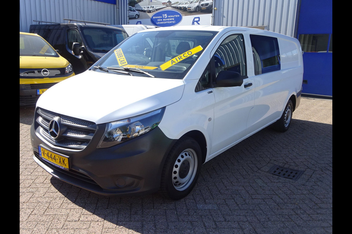 Mercedes-Benz Vito 114 CDI Extra Lang DUBBELE CABINE AIRCO CRUISE NAVIGATIE CAMERA