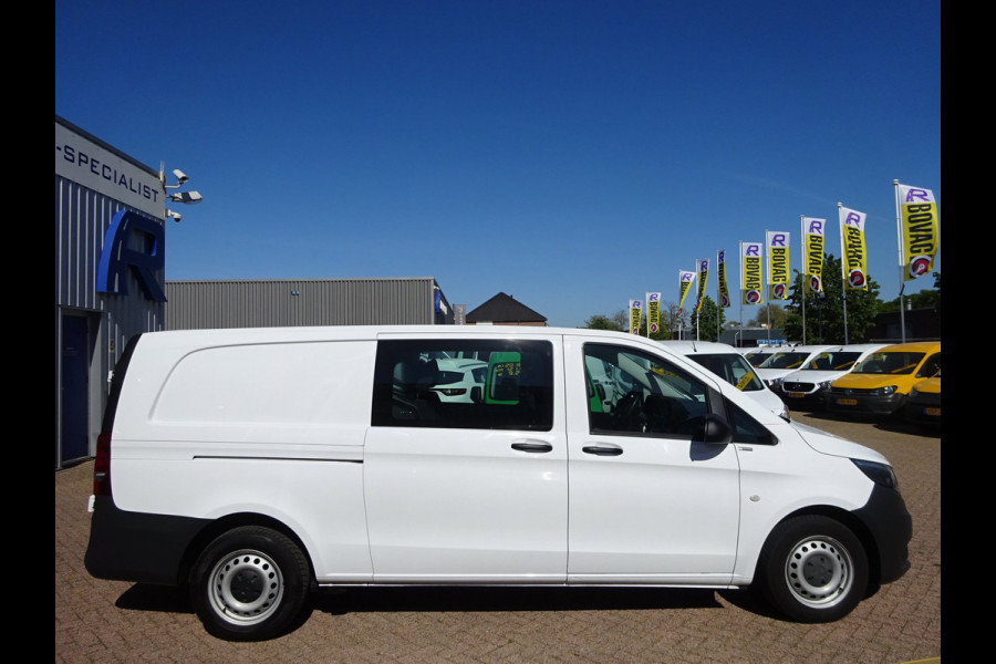 Mercedes-Benz Vito 114 CDI Extra Lang DUBBELE CABINE AIRCO CRUISE NAVIGATIE CAMERA