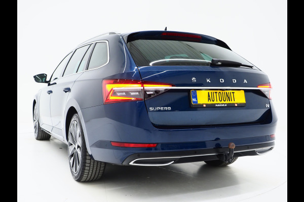 Škoda Superb Combi 1.4 TSI iV Laurin & Klement | Trekhaak | Leder | Canton | 360 | Keyless | Adaptive Cruise | Virtual | Memory | Carplay