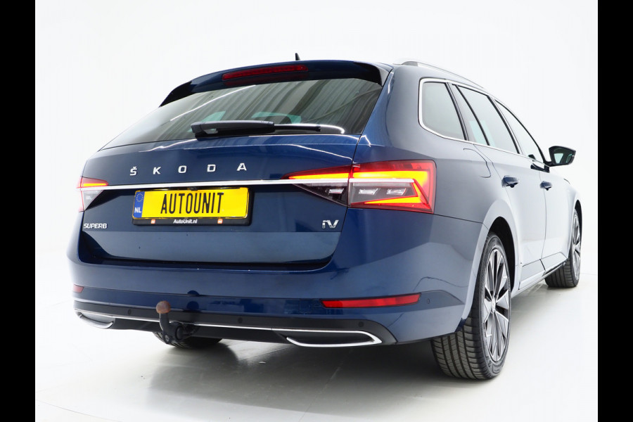 Škoda Superb Combi 1.4 TSI iV Laurin & Klement | Trekhaak | Leder | Canton | 360 | Keyless | Adaptive Cruise | Virtual | Memory | Carplay