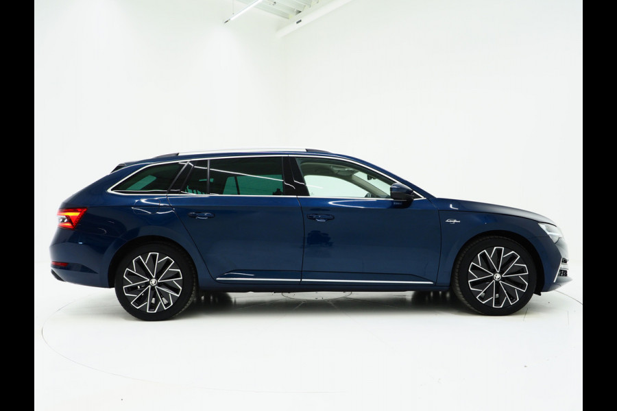 Škoda Superb Combi 1.4 TSI iV Laurin & Klement | Trekhaak | Leder | Canton | 360 | Keyless | Adaptive Cruise | Virtual | Memory | Carplay
