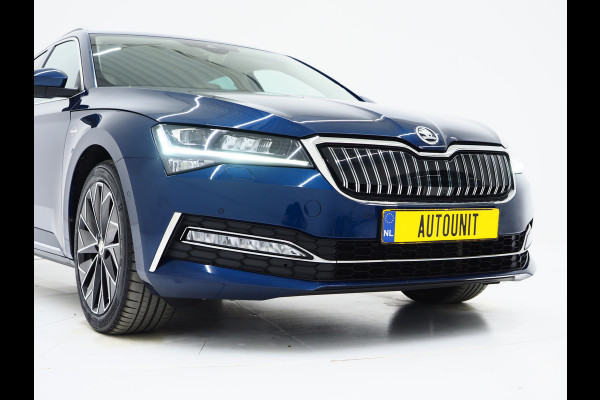 Škoda Superb Combi 1.4 TSI iV Laurin & Klement | Trekhaak | Leder | Canton | 360 | Keyless | Adaptive Cruise | Virtual | Memory | Carplay