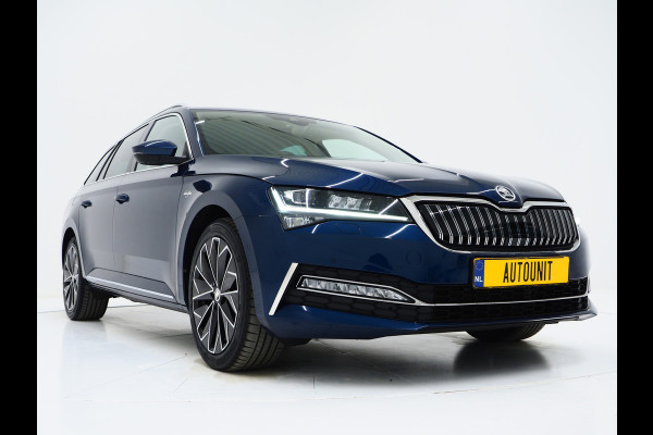 Škoda Superb Combi 1.4 TSI iV Laurin & Klement | Trekhaak | Leder | Canton | 360 | Keyless | Adaptive Cruise | Virtual | Memory | Carplay