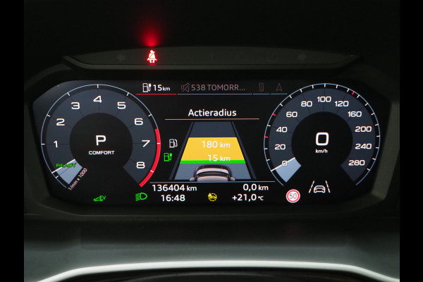 Audi Q3 Sportback 45 TFSI e Full Black | Panoramadak | Leder | Sfeerlicht | Cruise | DAB | Virtual | Donkere Hemel | Carplay