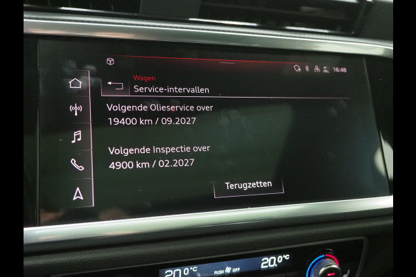 Audi Q3 Sportback 45 TFSI e Full Black | Panoramadak | Leder | Sfeerlicht | Cruise | DAB | Virtual | Donkere Hemel | Carplay