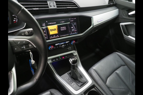 Audi Q3 Sportback 45 TFSI e Full Black | Panoramadak | Leder | Sfeerlicht | Cruise | DAB | Virtual | Donkere Hemel | Carplay