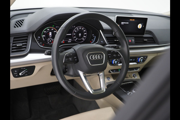 Audi Q5 50 TFSI e quattro | Panoramadak | Leder | Adaptive Cruise | Camera | Virtual | Dodehoek | DAB | Carplay