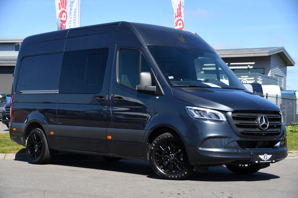 Mercedes-Benz Sprinter 319 V6 3.0 CDI L2H2 DC PB Edition Cruise, 360 Camera, Carplay, LED, 190pk, Virtual, Geveerde stoel, NAVI, Automaat, Uniek!