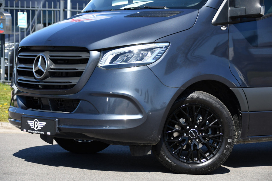 Mercedes-Benz Sprinter 319 V6 3.0 CDI L2H2 DC PB Edition Cruise, 360 Camera, Carplay, LED, 190pk, Virtual, Geveerde stoel, NAVI, Automaat, Uniek!