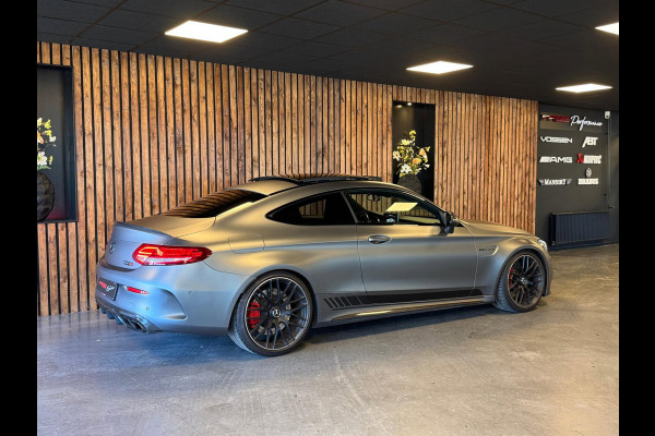 Mercedes-Benz C-Klasse Coupé AMG 63 S / Carbon / Burmester / Memory / Pano / Performance stoelen / Designo / Camera
