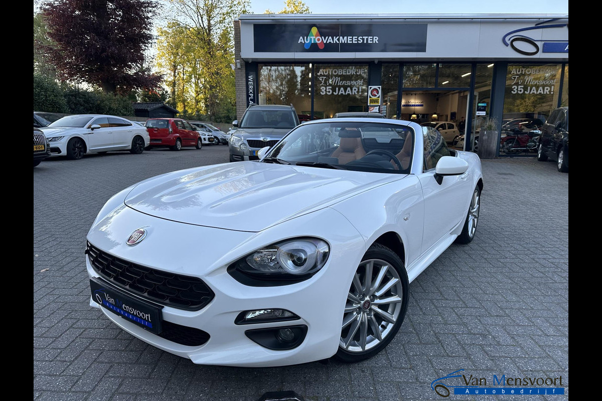 Fiat 124 Spider 1.4 MultiAir Turbo Lusso Leder|Navi|Camera|Keyless|Stoelverwarming