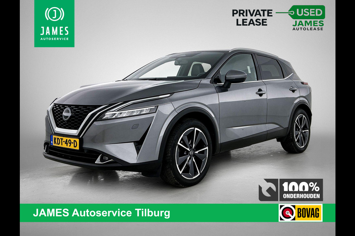 Nissan QASHQAI 1.3 MHEV Xtronic Tekna Plus PANORAMADAK | LEER | MEM. STOEL | MASSAGE | BOSE