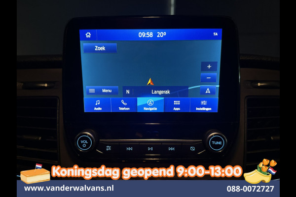 Ford Transit 2.0 TDCI 131pk L3H2 Euro6 Airco | Camera | Navigatie | Apple Carplay | LED | Cruisecontrol Parkeersensoren, Stoelverwarming, Verwarmde voorruit, Bijrijdersbank, 2500kg trekvermogen