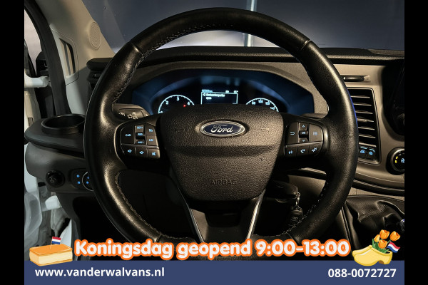Ford Transit 2.0 TDCI 131pk L3H2 Euro6 Airco | Camera | Navigatie | Apple Carplay | LED | Cruisecontrol Parkeersensoren, Stoelverwarming, Verwarmde voorruit, Bijrijdersbank, 2500kg trekvermogen