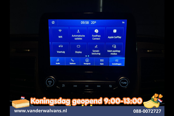 Ford Transit 2.0 TDCI 131pk L3H2 Euro6 Airco | Camera | Navigatie | Apple Carplay | LED | Cruisecontrol Parkeersensoren, Stoelverwarming, Verwarmde voorruit, Bijrijdersbank, 2500kg trekvermogen