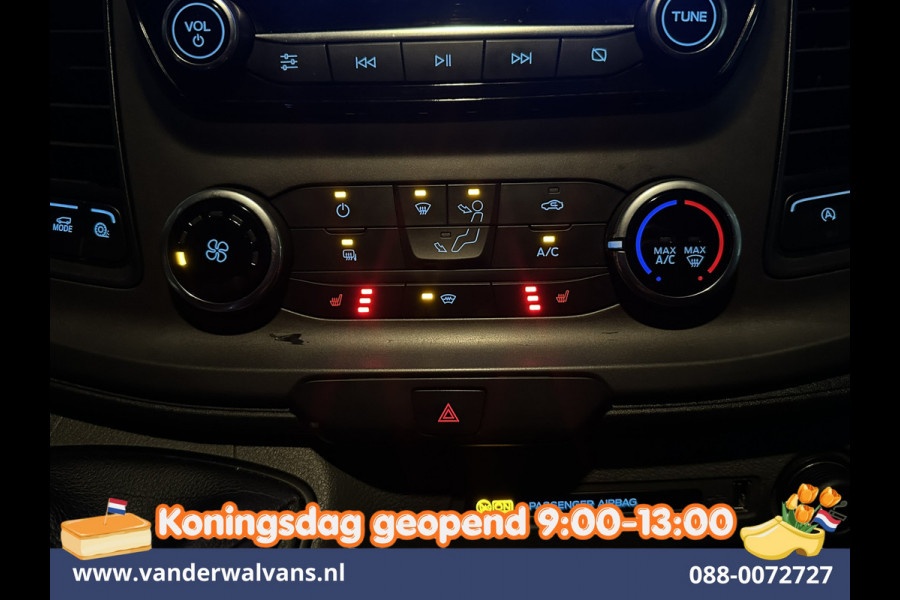 Ford Transit 2.0 TDCI 131pk L3H2 Euro6 Airco | Camera | Navigatie | Apple Carplay | LED | Cruisecontrol Parkeersensoren, Stoelverwarming, Verwarmde voorruit, Bijrijdersbank, 2500kg trekvermogen
