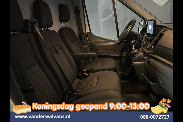 Ford Transit 2.0 TDCI 131pk L3H2 Euro6 Airco | Camera | Navigatie | Apple Carplay | LED | Cruisecontrol Parkeersensoren, Stoelverwarming, Verwarmde voorruit, Bijrijdersbank, 2500kg trekvermogen