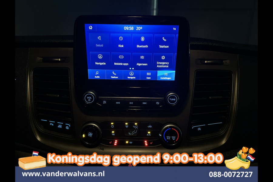 Ford Transit 2.0 TDCI 131pk L3H2 Euro6 Airco | Camera | Navigatie | Apple Carplay | LED | Cruisecontrol Parkeersensoren, Stoelverwarming, Verwarmde voorruit, Bijrijdersbank, 2500kg trekvermogen