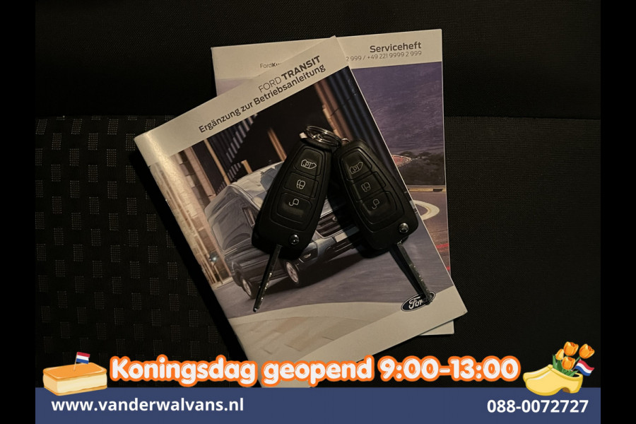 Ford Transit 2.0 TDCI 131pk L3H2 Euro6 Airco | Camera | Navigatie | Apple Carplay | LED | Cruisecontrol Parkeersensoren, Stoelverwarming, Verwarmde voorruit, Bijrijdersbank, 2500kg trekvermogen