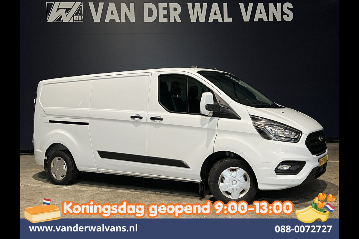 Ford Transit Custom 2.0 TDCI 131pk L2H1 Euro6 Airco | Apple Carplay | Stoelverwarming | LED | Cruisecontrol Verwarmde voorruit, Parkeersensoren, Bijrijdersbank, 2800kg trekvermogen, Android Auto
