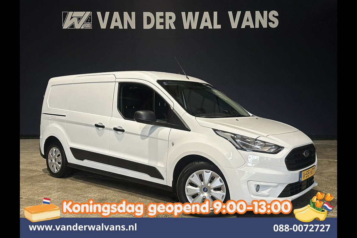 Ford Transit Connect 1.5 EcoBlue 100pk L2H1 Euro6 Airco | Navigatie | Camera | Verwarmde Voorruit Stoelverwarming, Parkeersensoren
