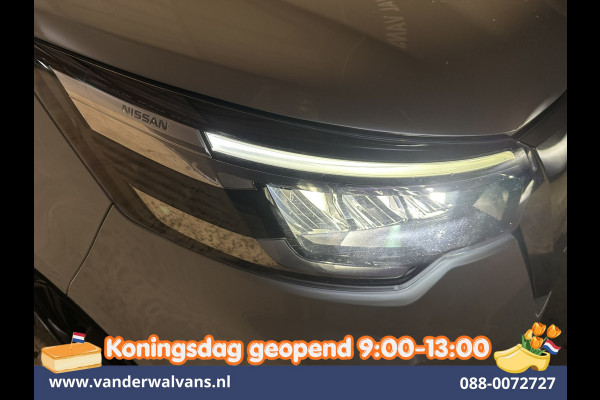 Nissan Primastar 2.0 dCi 131pk L2H1 Euro6 Airco | LED | Cruisecontrol | 2500kg Trekhaak | Parkeersensoren Bijrijdersbank