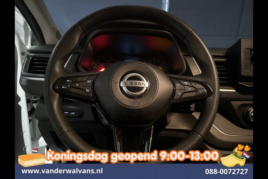 Nissan Primastar 2.0 dCi 131pk L2H1 Euro6 Airco | LED | Cruisecontrol | 2500kg Trekhaak | Parkeersensoren Bijrijdersbank