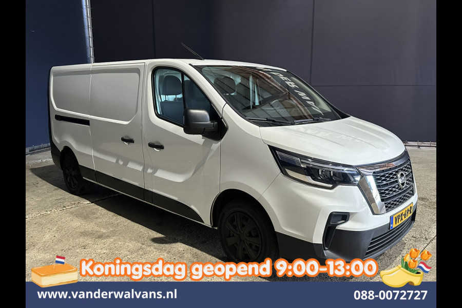 Nissan Primastar 2.0 dCi 131pk L2H1 Euro6 Airco | LED | Cruisecontrol | 2500kg Trekhaak | Parkeersensoren Bijrijdersbank
