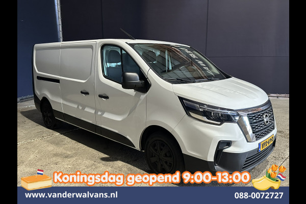 Nissan Primastar 2.0 dCi 131pk L2H1 Euro6 Airco | LED | Cruisecontrol | 2500kg Trekhaak | Parkeersensoren Bijrijdersbank