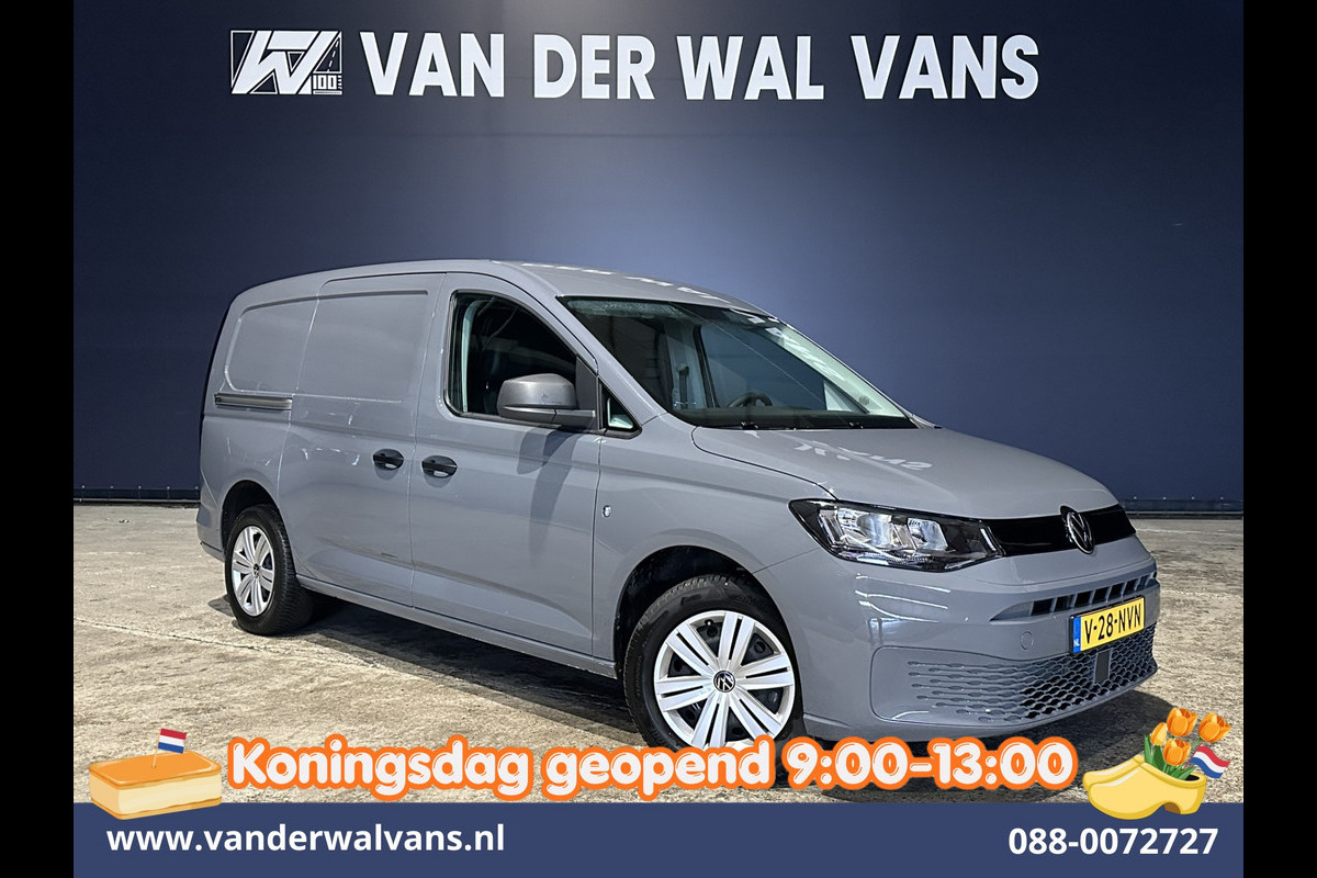 Volkswagen Caddy Cargo Maxi 2.0 TDI 102pk L2H1 Fabrieksgarantie Euro6 Airco | Camera | Apple Carplay | Android Auto | Bumper in de kleur Zijdeur