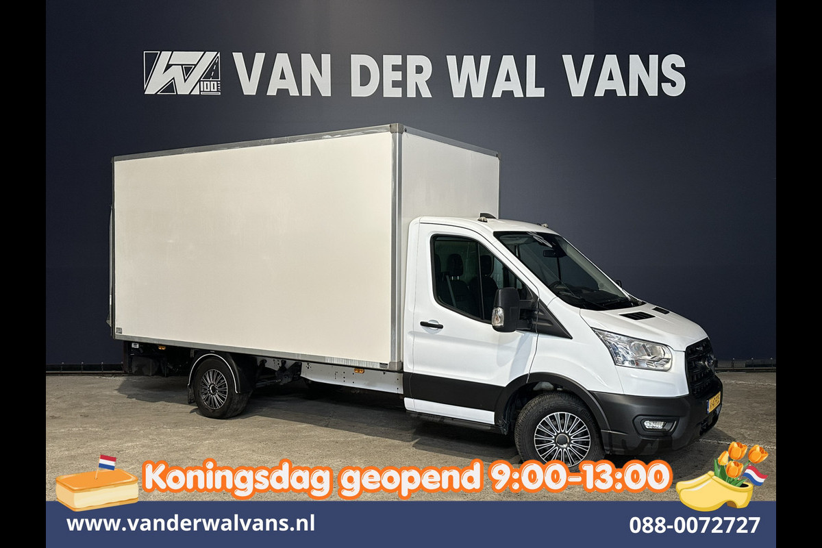 Ford Transit 2.0 TDCI 160pk Bakwagen Laadklep Euro6 Airco | Cruisecontrol | Lat om Lat betimmering Verwarmde Voorruit, Bijrijdersbank