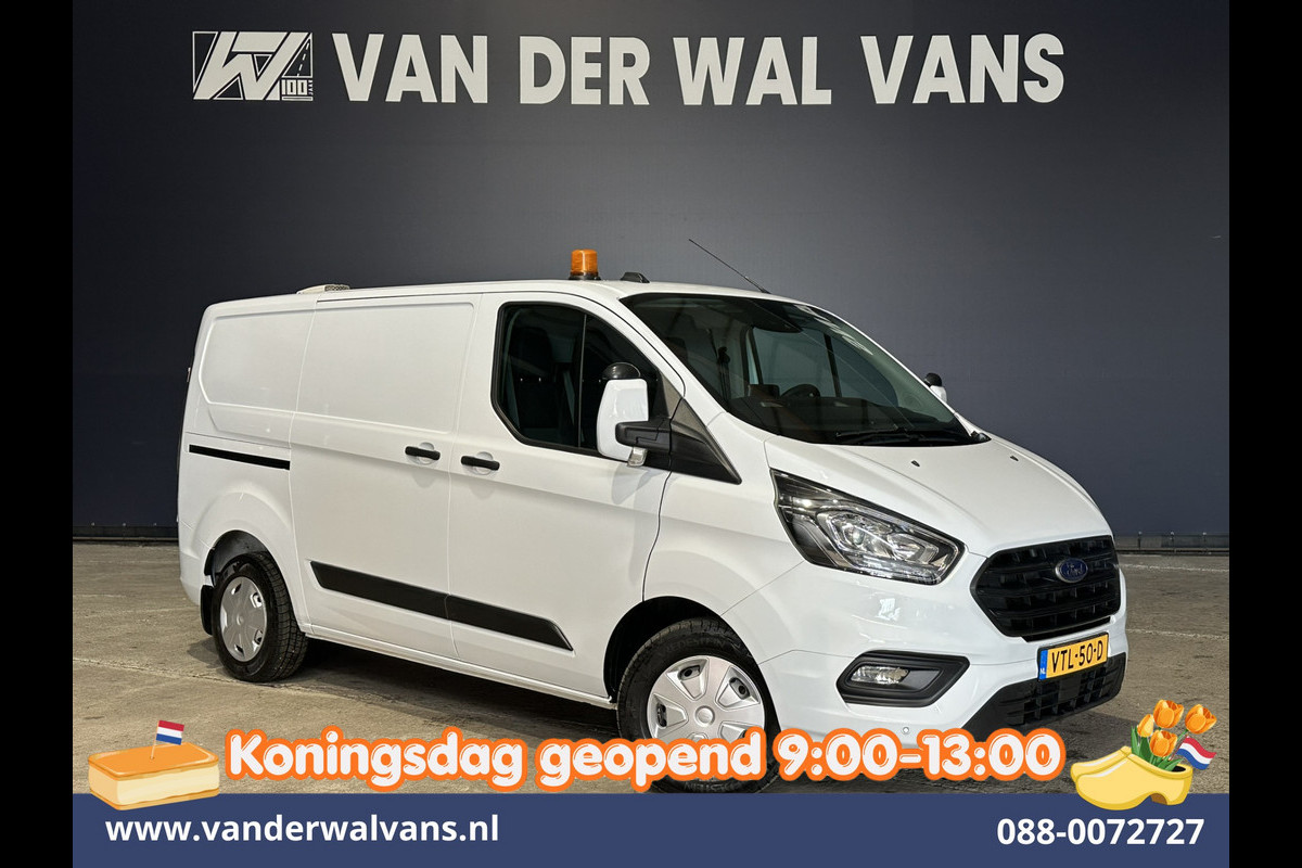 Ford Transit Custom 2.0 TDCI L1H1 Inrichting Euro6 Airco | Camera | LED | Cruisecontrol | Android Auto Stoelverwarming, Verwarmde voorruit, Parkeersensoren, Bijrijdersbank, 2500kg Trekhaak